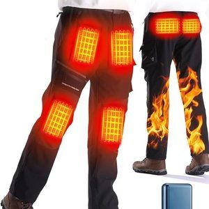Electric Heated Pants - Unisex - Size S - Battery Not Included